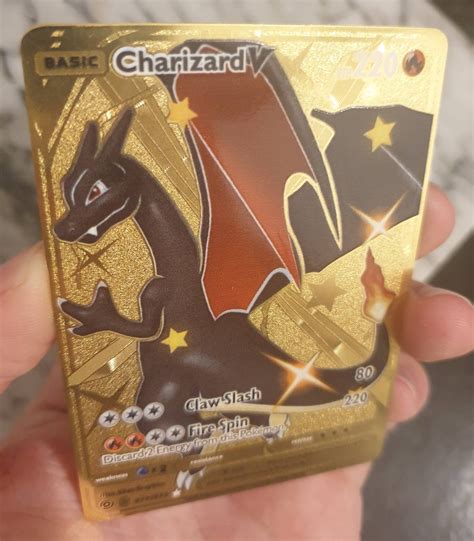 charizard v gold for sale.